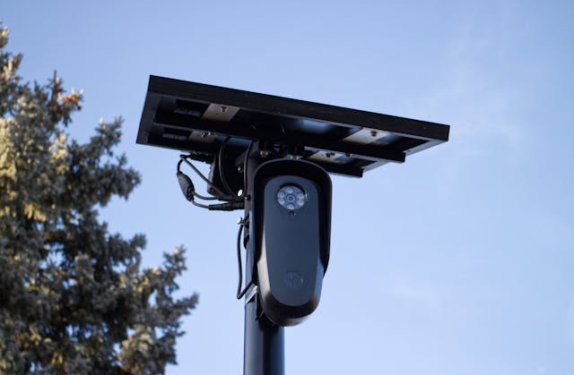 Solar-Powered Security Cameras
