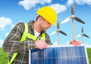 Installing Solar Panels and Wind Turbines